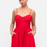 Rosie Maxi Dress - Red