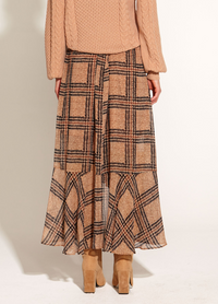 Bates Houndstooth Skirt