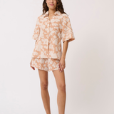 Tully Shirt - Floral Sand