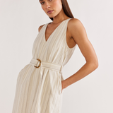 Finlay Belted Midi Dress