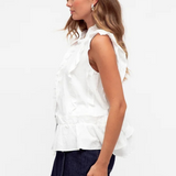 Hayley Ruffles Vest