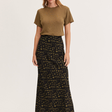 Zadie Bias Maxi Skirt