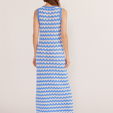 Dina Stripe Knit Midi