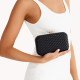 Niveah Woven Clutch Black