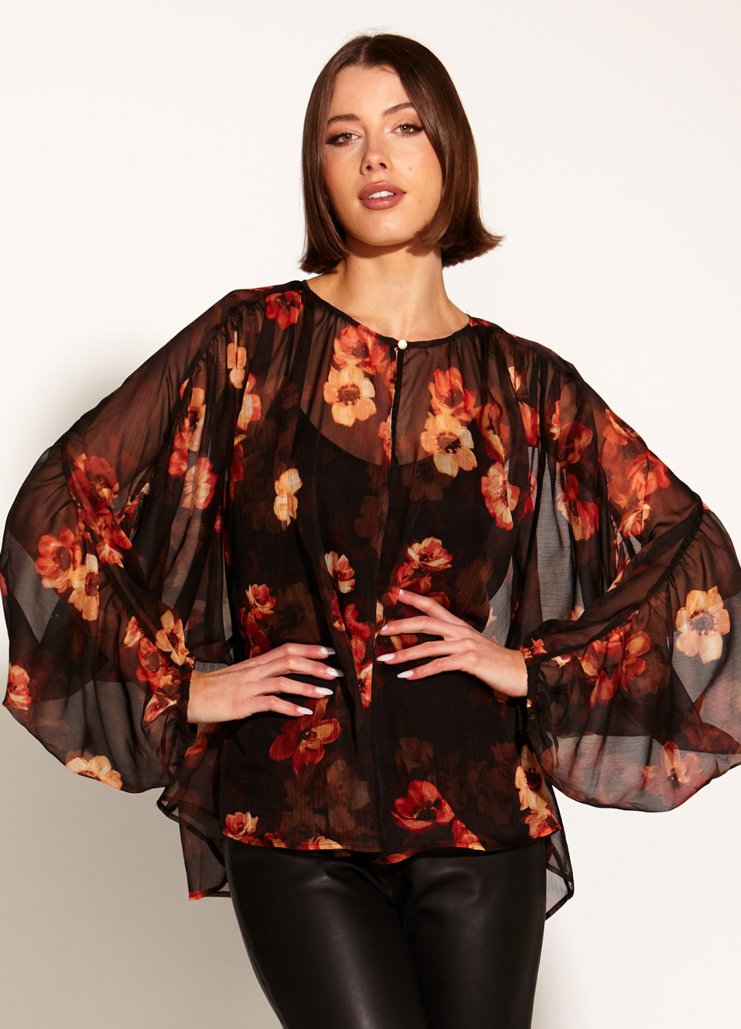 Bloom Sheer Blouse