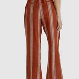 Lizzy Pant - Rust Stripe