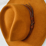 Rhiannon Panama Hat - Cinnamon