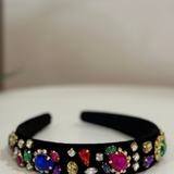 Zara Diamante Headband (Multicoloured)