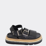 Atlanta Sandals (Black)