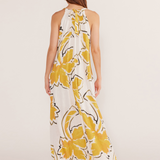 Zuri Halter Neck Maxi Dress