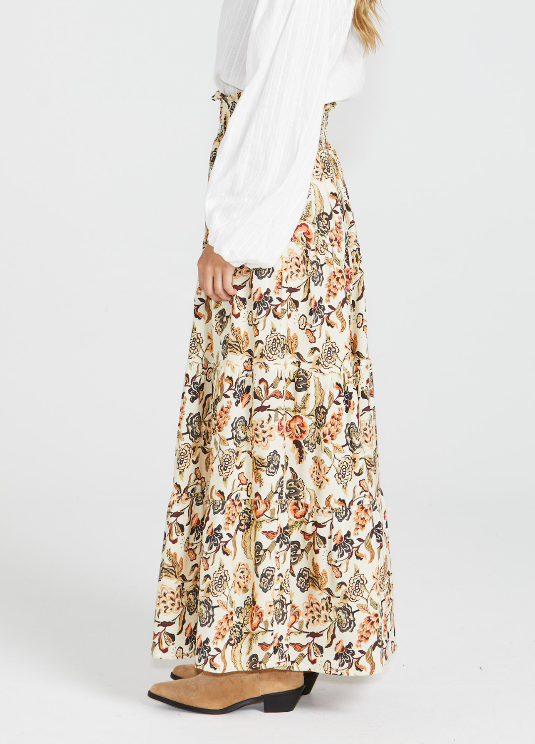 Dara Boho Skirt (Wildflower)